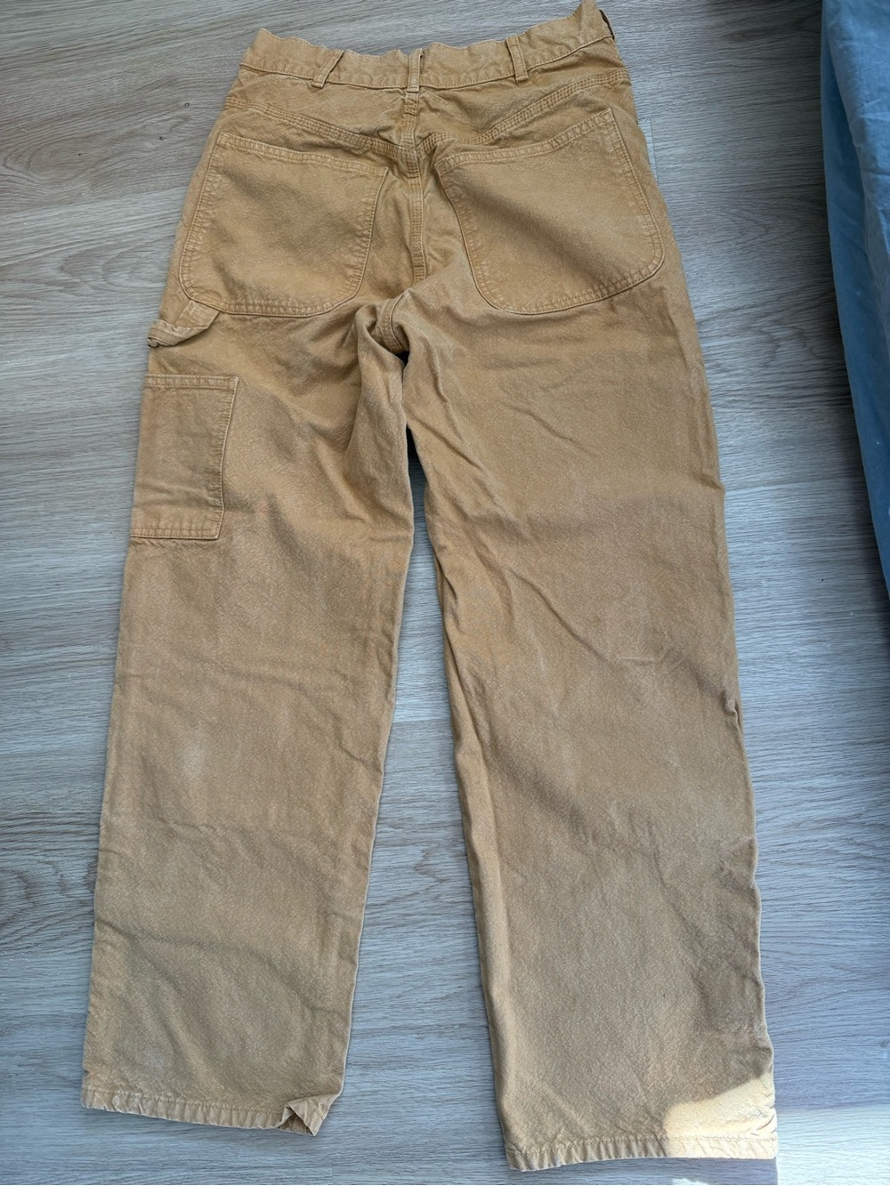 Jesse Kamm patchfront handy pants, wheat, size 8 - Picture 2 of 4